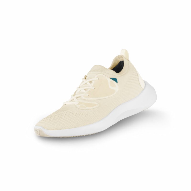 Beige Vessi Everyday Move Men's Waterproof Sneakers | Chd60nT