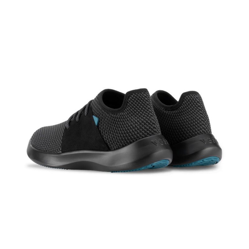 Black / Black Vessi Everyday Classic Women's Waterproof Shoes | uzLtjEd