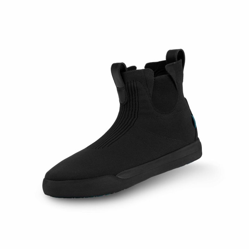 Black / Black Vessi Weekend Chelsea Men's Waterproof Boots | YAPRBac