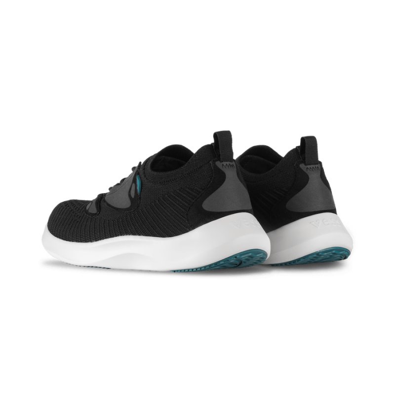 Black Vessi Everyday Move Men's Waterproof Sneakers | 1hCIMIJ