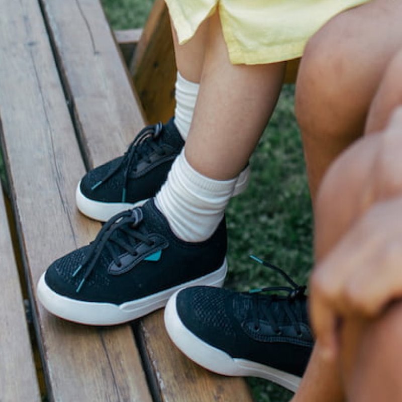 Black Vessi Weekend Kids' Waterproof Sneakers | PfrGV3z