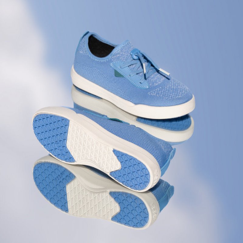 Blue Vessi Weekend Kids' Waterproof Sneakers | pSxi5DG