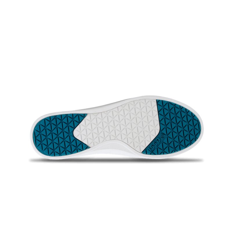 Blue Vessi Weekend Men's Waterproof Sneakers | MHPsRIK