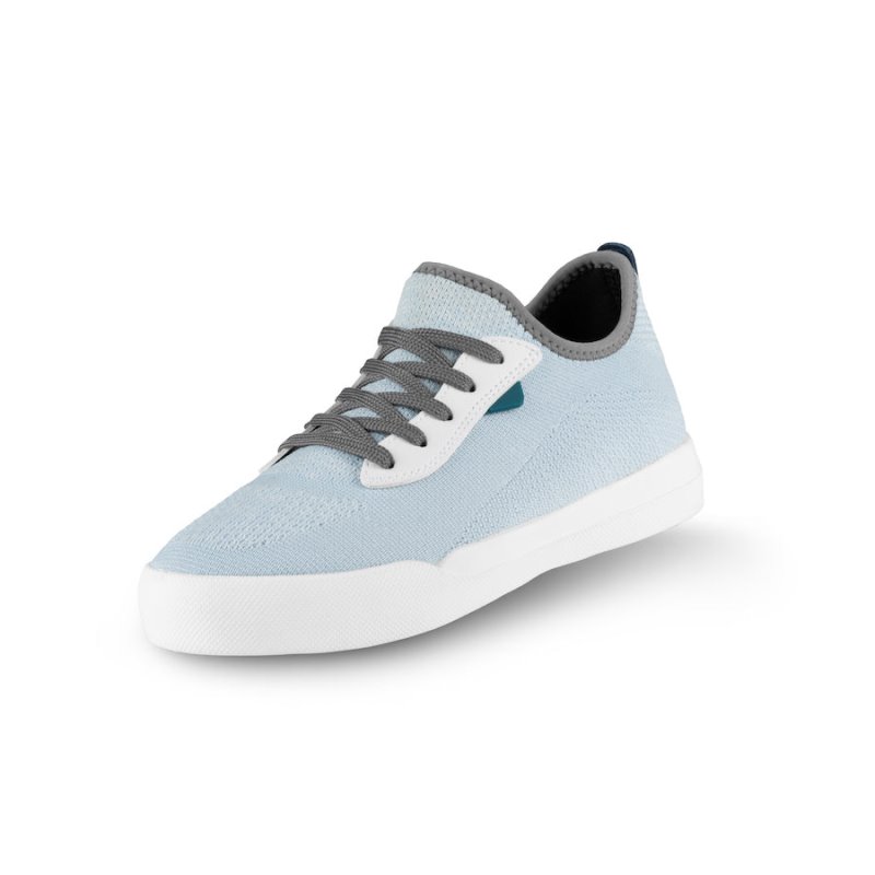 Blue Vessi Weekend Men's Waterproof Sneakers | MHPsRIK