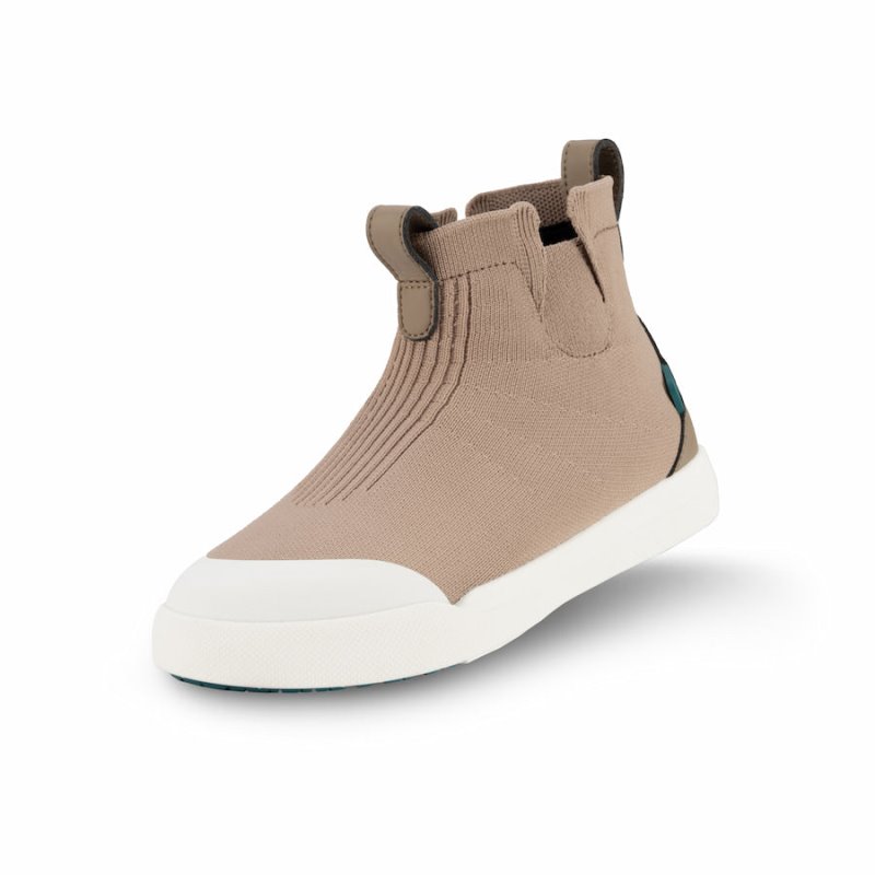 Brown Vessi Weekend Chelsea Kids' Waterproof Boots | JbCqp62