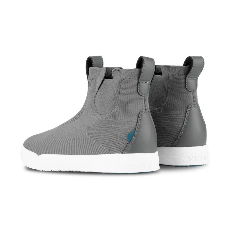 Grey Vessi Weekend Chelsea Men's Waterproof Boots | kYAxcyz