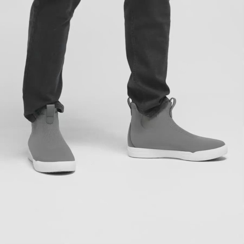 Grey Vessi Weekend Chelsea Men's Waterproof Boots | kYAxcyz