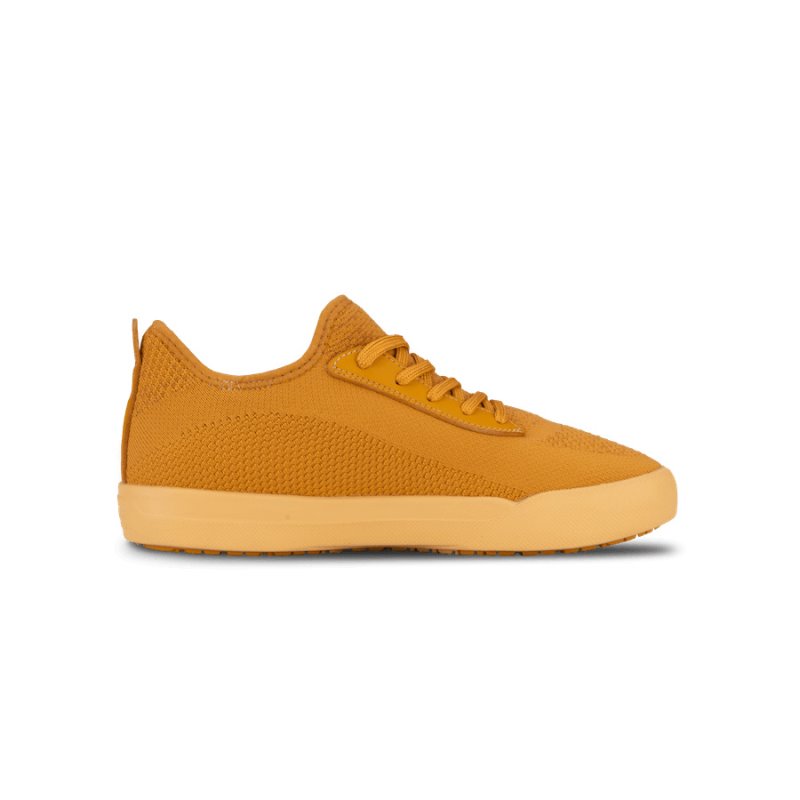 Orange Vessi Weekend Men's Waterproof Sneakers | oB5uyxE