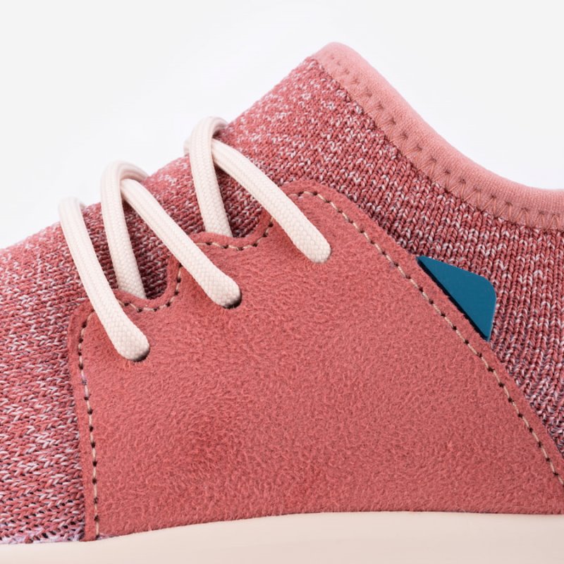 Pink Red White Vessi Everyday Classic Women's Waterproof Shoes | De2iRCy