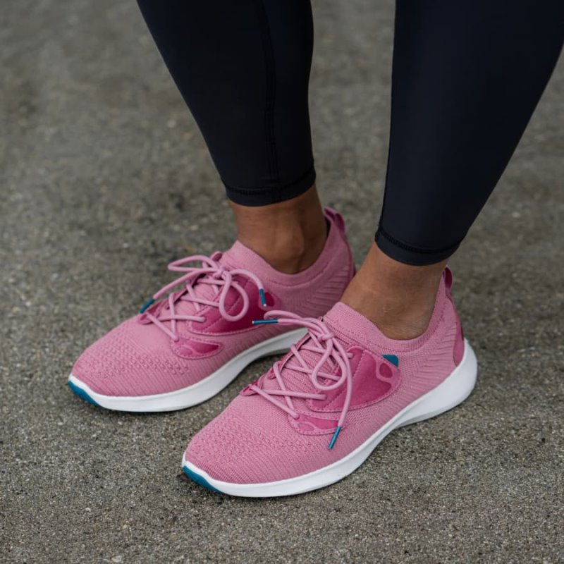 Pink Vessi Everyday Move Women's Waterproof Sneakers | kDlIXxD