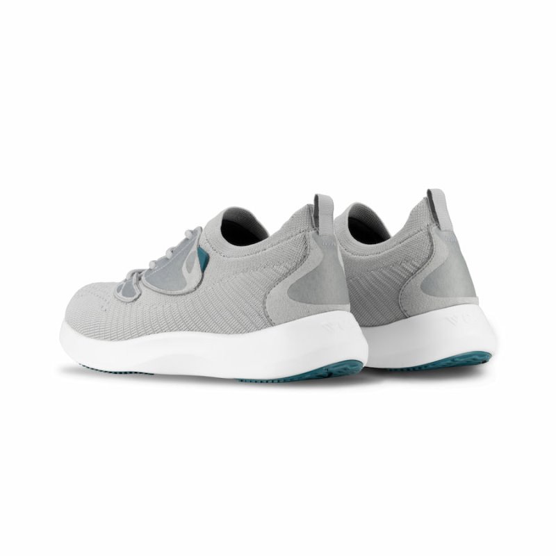 Titanium Grey Vessi Everyday Move Women's Waterproof Sneakers | eUlODWX