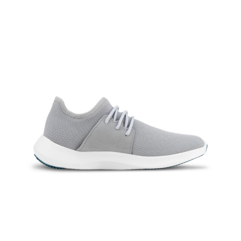 White Grey Vessi Everyday Classic Men's Waterproof Shoes | 31TTWHB