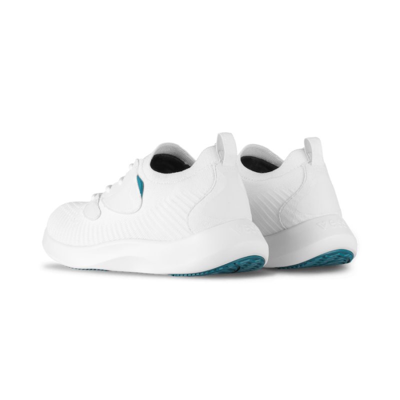 White Vessi Everyday Move Men's Waterproof Sneakers | WUWIiJ0