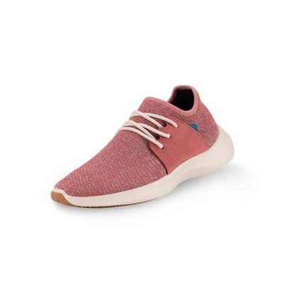 Pink Red White Vessi Everyday Classic Men's Waterproof Shoes | 6fiPHyg